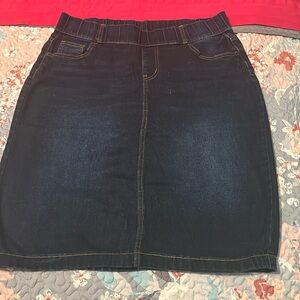 Be girl midi denim skirt